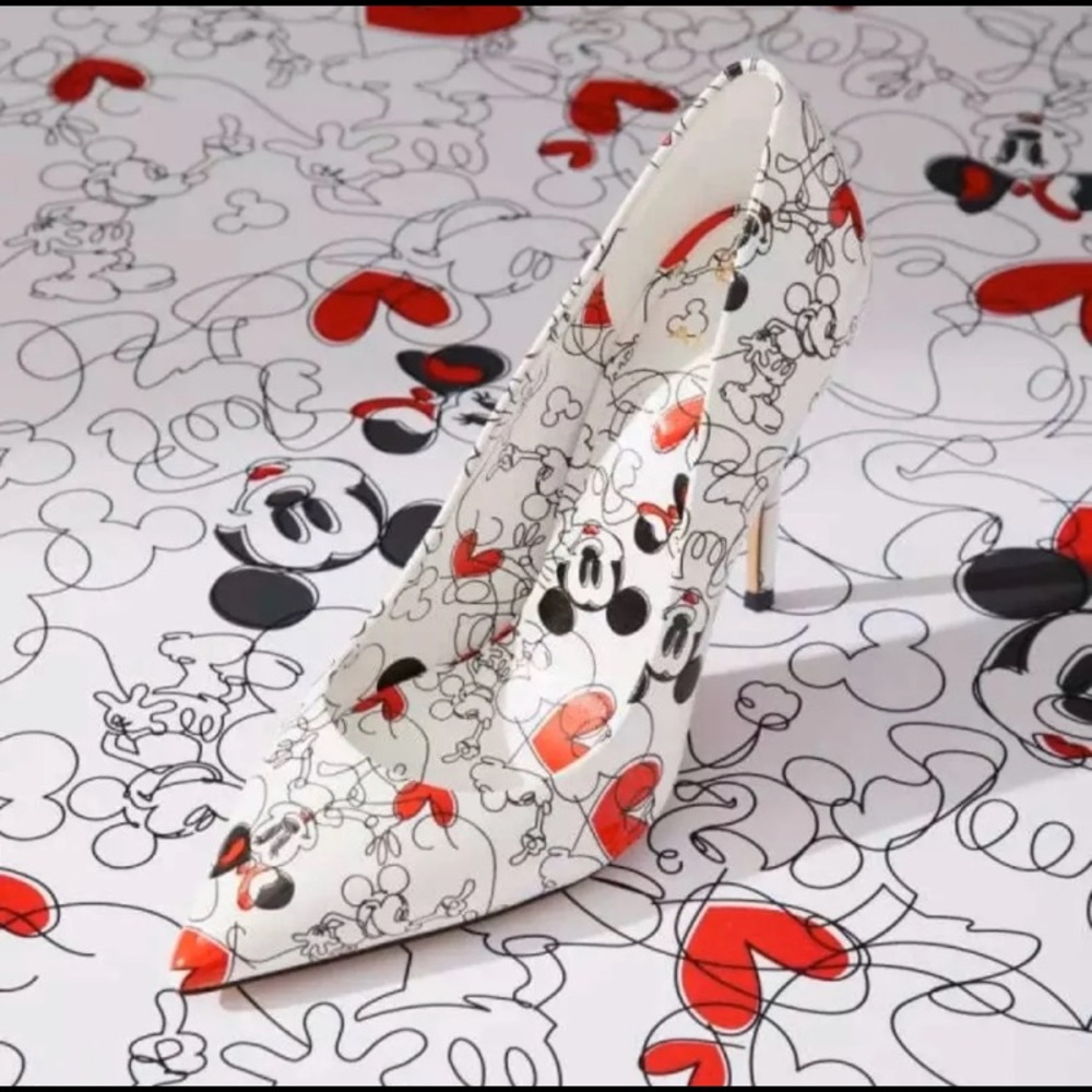 Aldo Stessy Disney Mickey Pump Heel Shoes